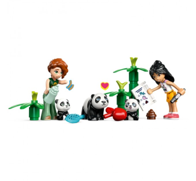 Конструктор LEGO Friends Догляд за тваринами в заповіднику панд (42648)