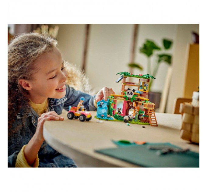 Конструктор LEGO Friends Догляд за тваринами в заповіднику панд (42648)