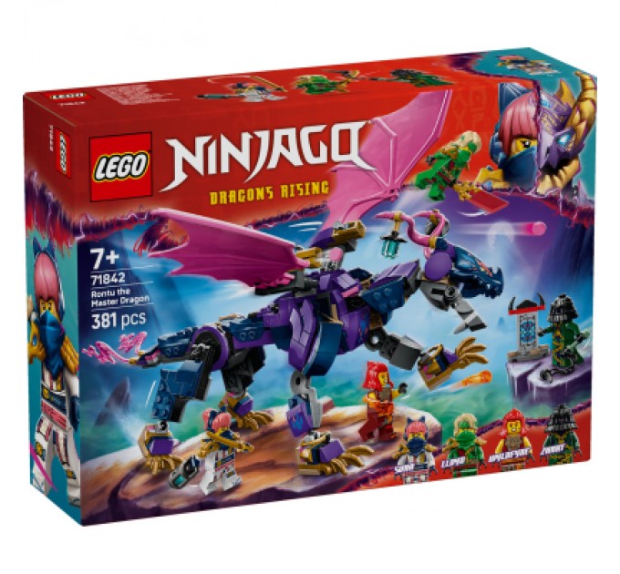 Конструктор LEGO NINJAGO Ронту, король драконів (71842)