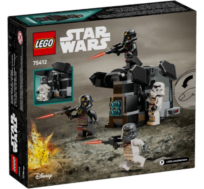 Конструктор LEGO Star Wars Бойовий набір «Боєць смерті та Нічний піхотинець» (75412-)