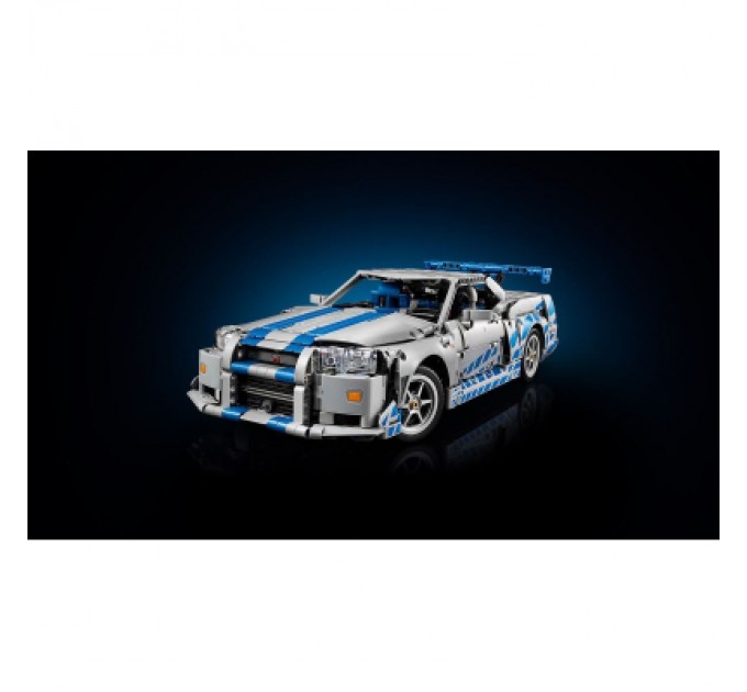 LEGO Конструктор LEGO Technic Подвійний форсаж Автомобіль Nissan Skyline GT-R (42210)