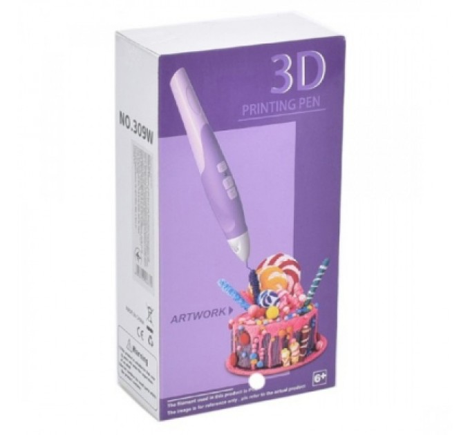 Bambi 3D - ручка Bambi 309W (blue) (309W blue)