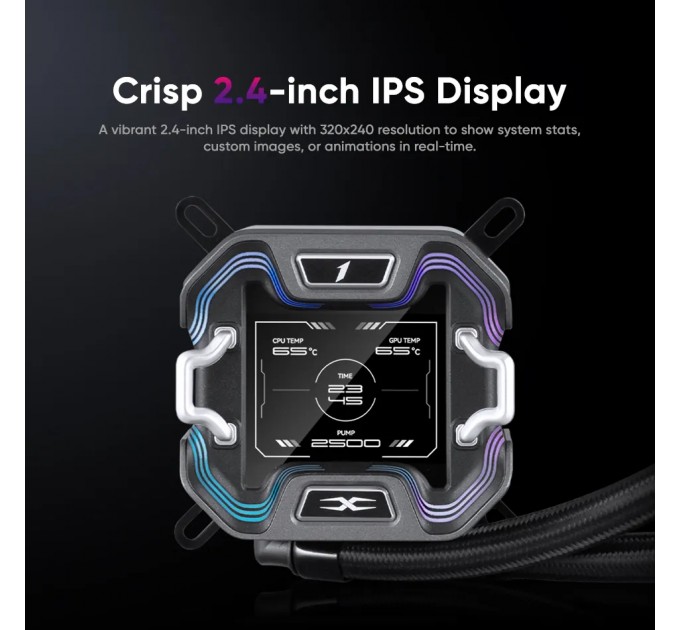 1stPlayer Система водяного охолодження 1stPlayer X-360 Black