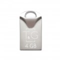 T&G Флеш-накопичувач USB 4GB T&G 106 Metal Series Silver (TG106-4G)