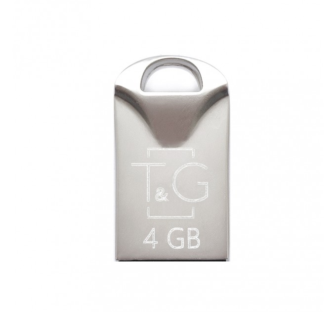 T&G Флеш-накопичувач USB 4GB T&G 106 Metal Series Silver (TG106-4G)