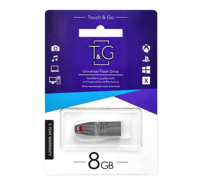 T&G Флеш-накопичувач USB 8GB T&G 115 Stylish Series (TG115-8G)