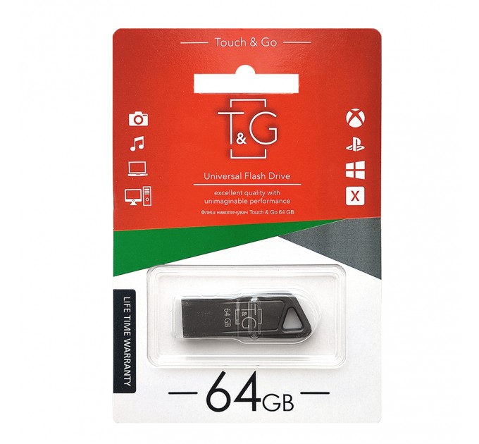T&G Флеш-накопичувач USB 64GB T&G 114 Metal Series (TG114-64G3)