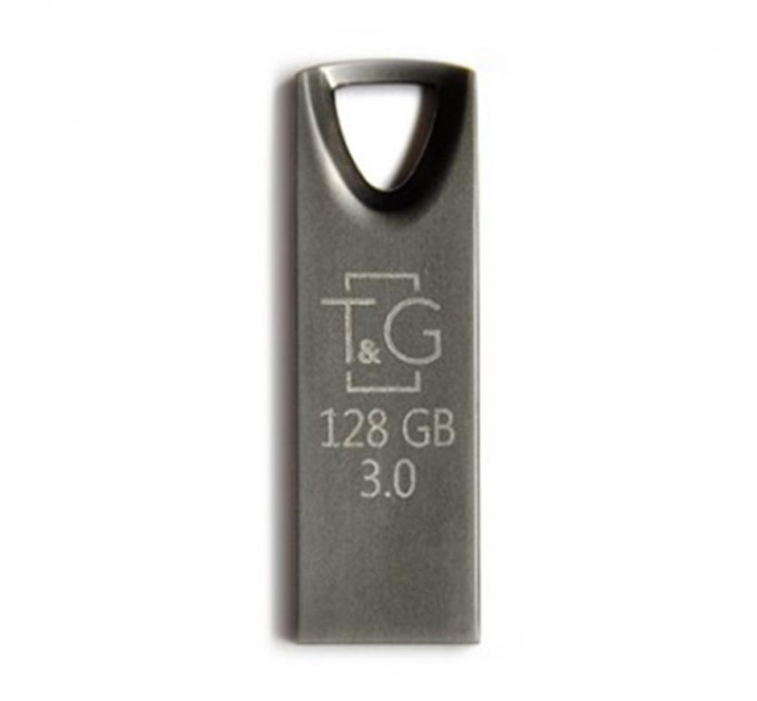 T&G Флеш-накопичувач USB3.0 128GB T&G 117 Metal Series Black (TG117BK-128G3)