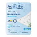 ActiLife Пелюшки для малюків ActiLife Med Super 60 х 90, 10 шт (4820174981433)
