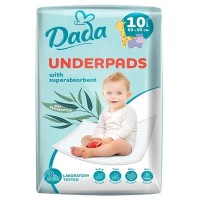 Пелюшки для малюків Dada 60*60 см 10 шт (4810174981532)