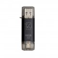 Флеш-накопичувач USB 3.0 16GB Type-C T&G 009 Star Series Black (TG009TC-16GBK3)