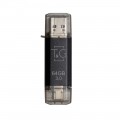 T&G Флеш-накопичувач USB 3.0 64GB Type-C T&G 009 Star Series Black (TG009TC-64GBK3)
