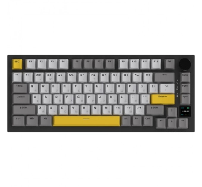 Ajazz Клавіатура Ajazz AK820 Pro Gift Switch Black RGB USB/Wireless/Bluetooth UA Black (AK820PRO-G-BGY)