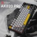 Ajazz Клавіатура Ajazz AK820 Pro Gift Switch Black RGB USB/Wireless/Bluetooth UA Black (AK820PRO-G-BGY)