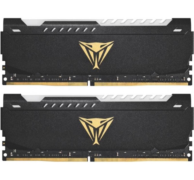 Patriot Модуль пам`яті DDR4 2x32GB/3200 Patriot Viper Steel RGB Black (PVSR464G320C8K)