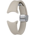 Samsung Ремінець Samsung D-Buckle Hybrid Eco-Leather Band для Samsung Galaxy (20mm, S/M) / Watch 4 / Watch 5 / Watch 6 Etoupe (ET-SHR93SAEGEU)