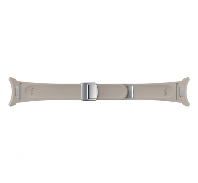 Samsung Ремінець Samsung D-Buckle Hybrid Eco-Leather Band для Samsung Galaxy (20mm, S/M) / Watch 4 / Watch 5 / Watch 6 Etoupe (ET-SHR93SAEGEU)