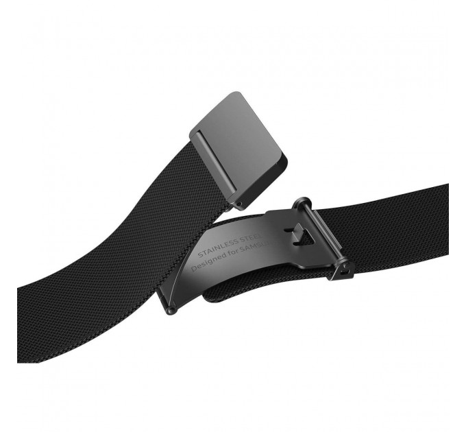 Samsung Ремінець Samsung Milanese Band для Samsung Galaxy (20mm, S/M) / Watch 4 / Watch 5 / Watch 6 Black (GP-TYR860SAABU)