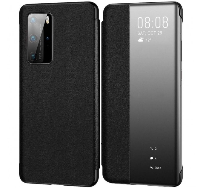 Huawei Чохол-книжка Smart View Flip Cover для Huawei P40 Pro Black (51993781)