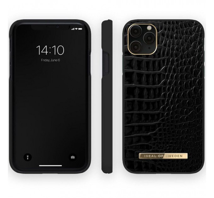 iDeal Of Sweden Чохол-накладка iDeal Of Sweden Case для Apple iPhone 12 / 12 Pro Neo Noir Croco (IDACAW20-2061-236)