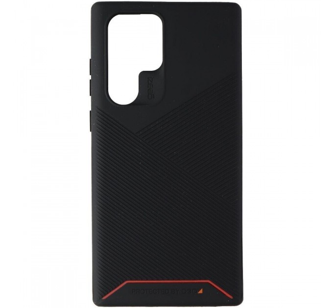 Zagg Чохол-накладка Zagg Gear4 Battersea Denali D30 для Samsung Galaxy S22 Ultra SM-S908 Black/Red (702009151 / 702009155)