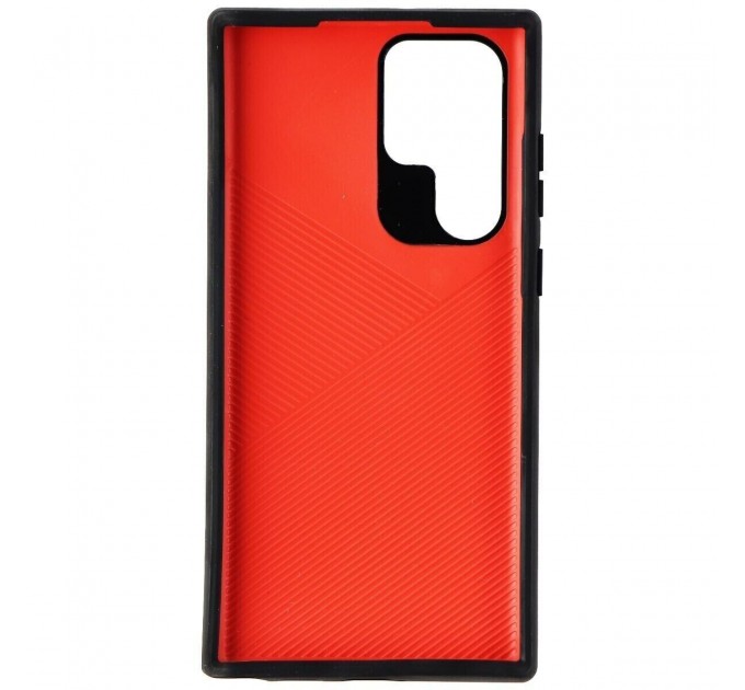 Zagg Чохол-накладка Zagg Gear4 Battersea Denali D30 для Samsung Galaxy S22 Ultra SM-S908 Black/Red (702009151 / 702009155)
