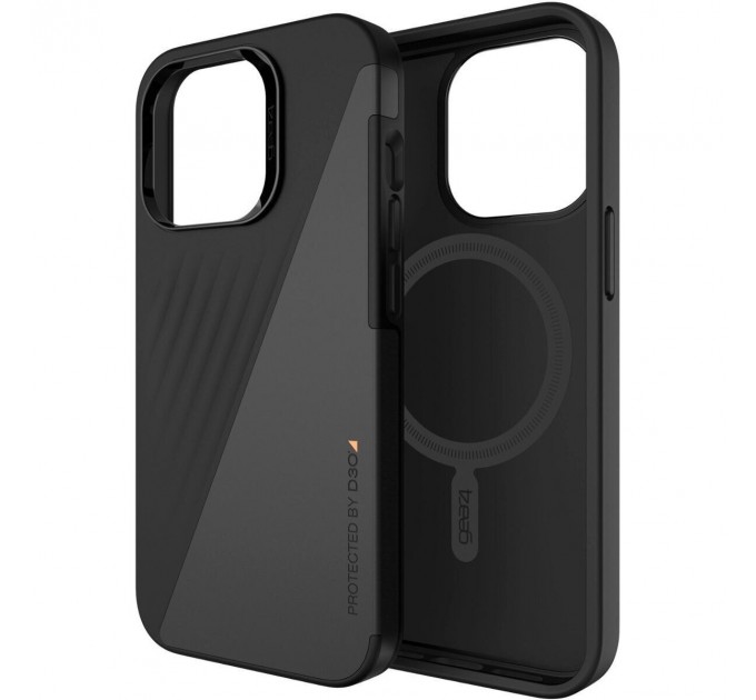 Zagg Чохол-накладка Zagg Gear4 Brooklyn Snap with Magsafe для Apple iPhone 13 Pro Black (702008228 / 702008901)