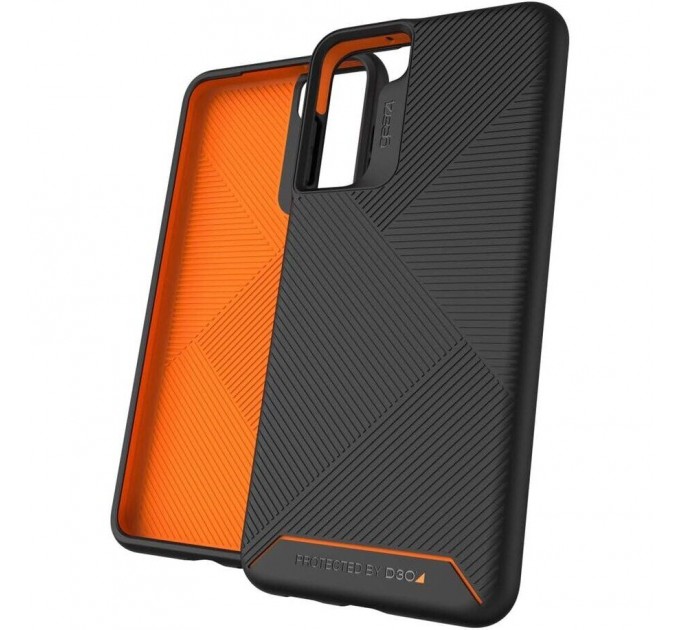 Zagg Чохол-накладка Zagg Gear4 Denali для Samsung Galaxy S21 SM-G991 Black/Red (702007299 / 702007459)