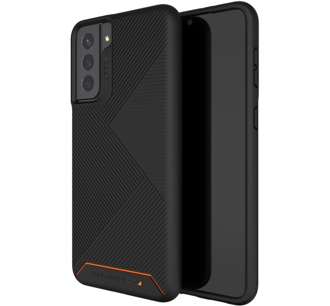 Zagg Чохол-накладка Zagg Gear4 Denali для Samsung Galaxy S21 SM-G991 Black/Red (702007299 / 702007459)
