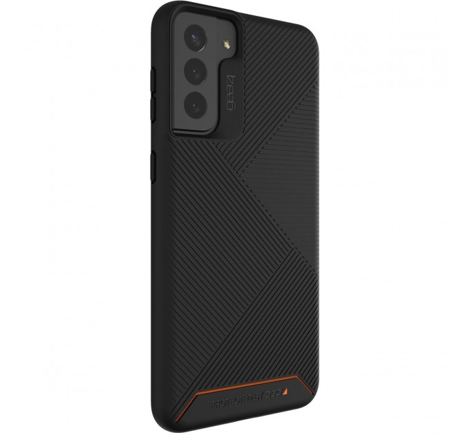 Zagg Чохол-накладка Zagg Gear4 Denali для Samsung Galaxy S21 SM-G991 Black/Red (702007299 / 702007459)