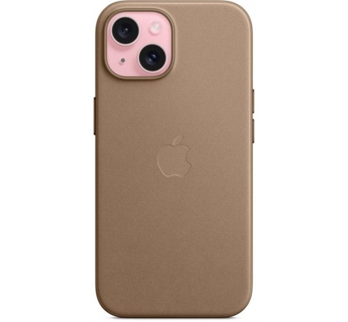 Чохол-накладка Apple FineWoven Case with MagSafe для Apple iPhone 15 Taupe (MT3C3)