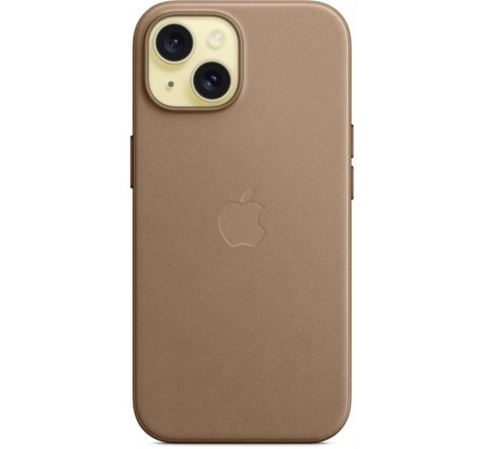 Чохол-накладка Apple FineWoven Case with MagSafe для Apple iPhone 15 Taupe (MT3C3)