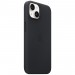Чохол-накладка Apple Leather Case with MagSafe для Apple iPhone 14 Midnight (MPP43)