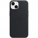 Чохол-накладка Apple Leather Case with MagSafe для Apple iPhone 14 Midnight (MPP43)