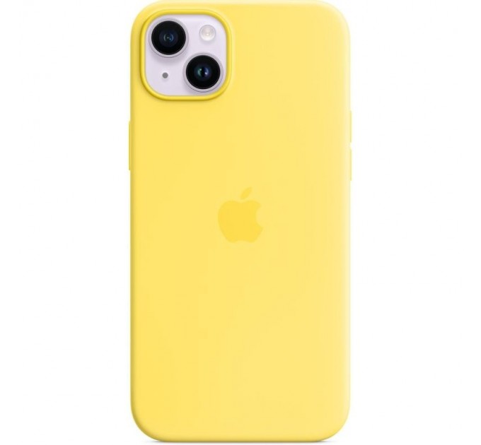 Чохол-накладка Apple Silicone Case with MagSafe для Apple iPhone 14 Plus Canary Yellow (MQUC3)