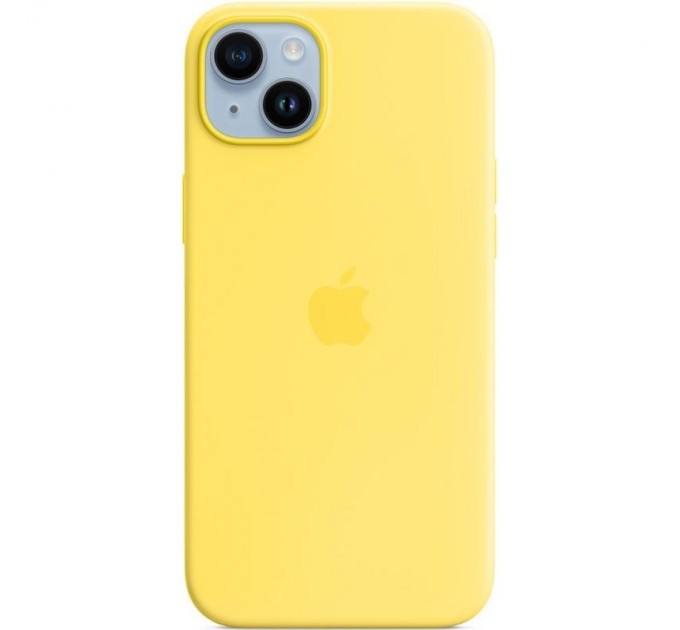 Чохол-накладка Apple Silicone Case with MagSafe для Apple iPhone 14 Plus Canary Yellow (MQUC3)