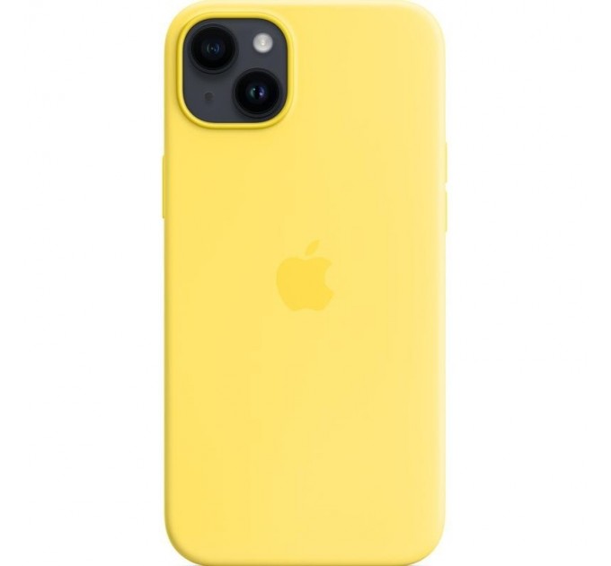 Чохол-накладка Apple Silicone Case with MagSafe для Apple iPhone 14 Plus Canary Yellow (MQUC3)