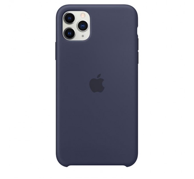 Apple Чохол-накладка Apple Silicone Case для Apple iPhone 11 Pro Max Midnight Blue (MWYW2)