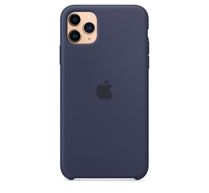 Apple Чохол-накладка Apple Silicone Case для Apple iPhone 11 Pro Max Midnight Blue (MWYW2)