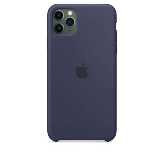 Apple Чохол-накладка Apple Silicone Case для Apple iPhone 11 Pro Max Midnight Blue (MWYW2)
