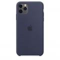 Apple Чохол-накладка Apple Silicone Case для Apple iPhone 11 Pro Max Midnight Blue (MWYW2)