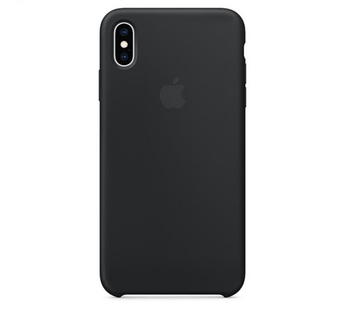 Apple Чохол-накладка Apple Silicone Case для Apple iPhone XS Max Black (MRWE2)