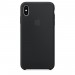 Apple Чохол-накладка Apple Silicone Case для Apple iPhone XS Max Black (MRWE2)