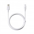 Baseus Кабель Baseus Silky USB - USB Type-C (M/M), 2.4A, 1 м White (6932172668884)