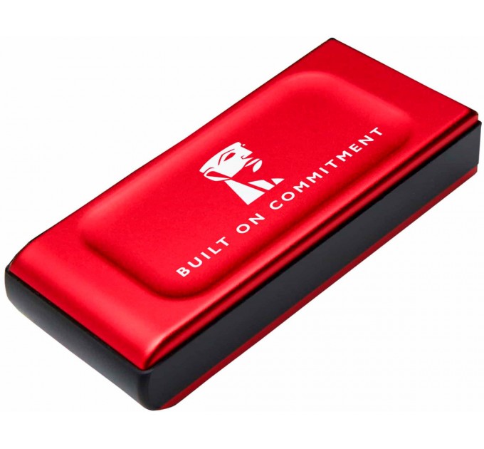 Накопичувач зовнішній SSD Portable USB 2.0ТB Kingston SXS1000 BoC Red (SXS1000R/2000GA)