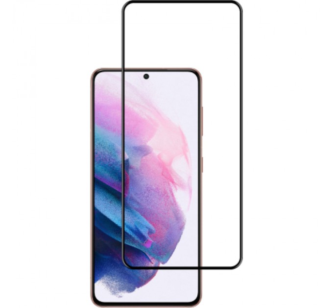 ACCLAB Скло захисне ACCLAB Full Glue Samsung S21 (G991) Black (1283126510519)