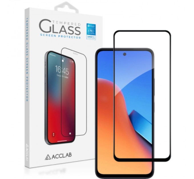ACCLAB Скло захисне ACCLAB Full Glue Xiaomi Redmi 13 Black (1283126592904)