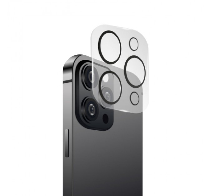 Intaleo Скло захисне Intaleo Camera Lens Apple iPhone 13 Pro / 13 Pro Max Black (1283126565311)