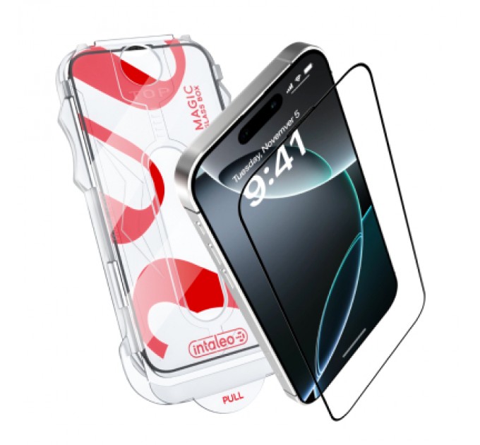 Intaleo Скло захисне Intaleo MagicBox Apple iPhone 16 PRO (4820266742911)