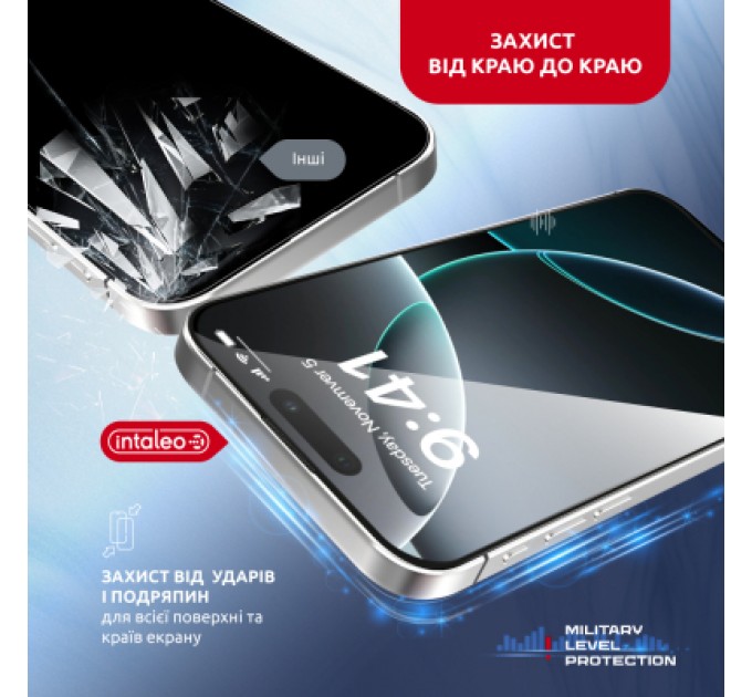 Intaleo Скло захисне Intaleo MagicBox Apple iPhone 16 PRO (4820266742911)